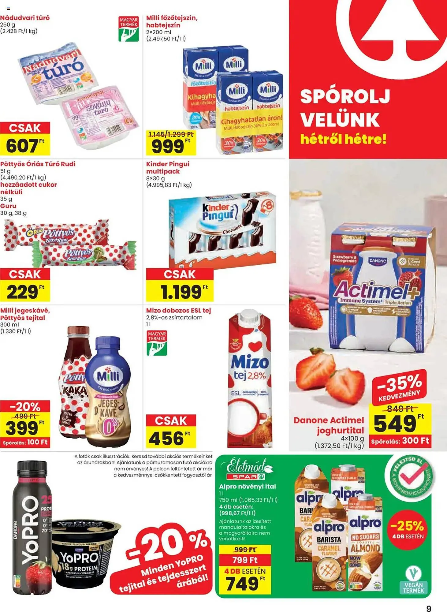 Katalógus Spar akciós újság június 5.-tól június 11.-ig 2025. - Oldal 9