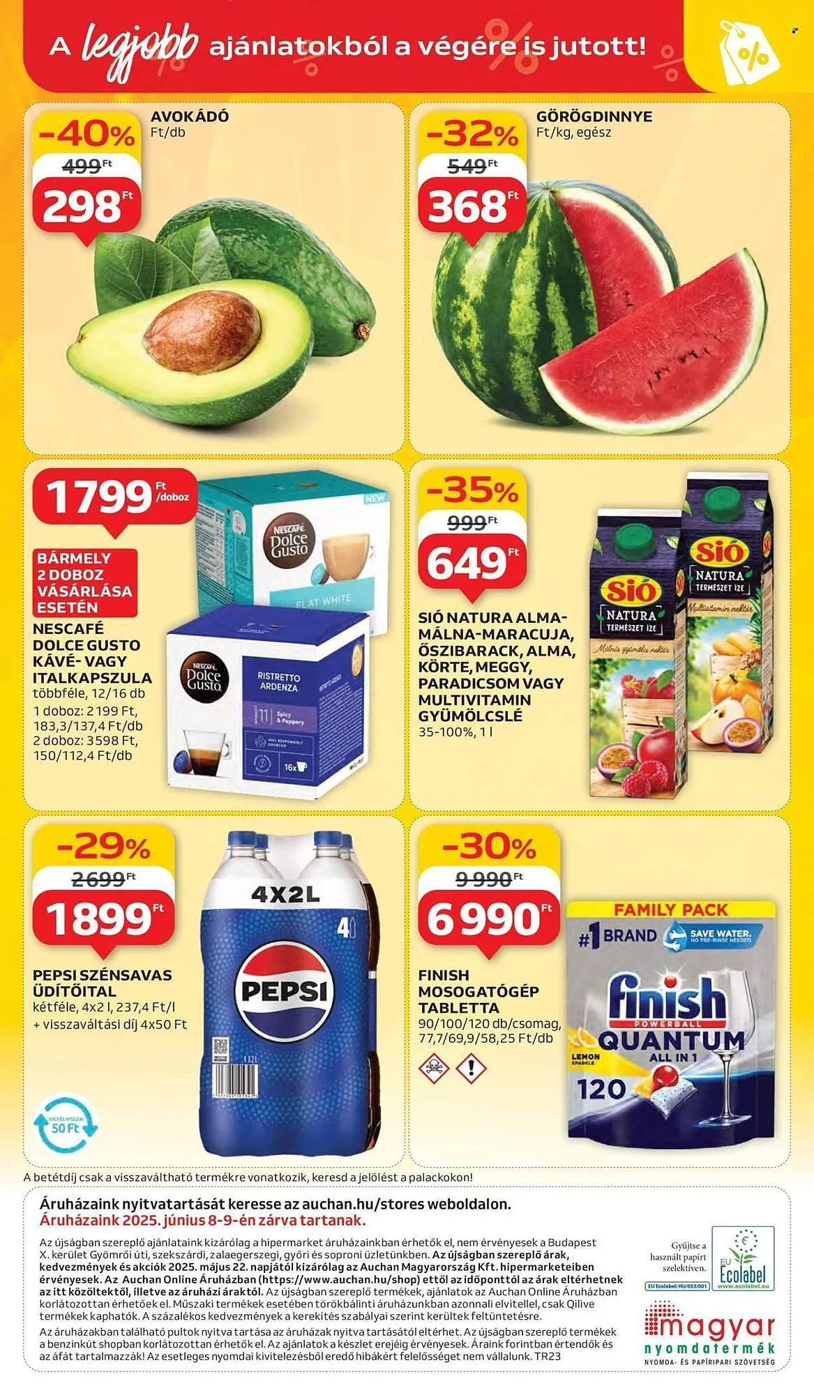 Katalógus Auchan akciós újság június 5.-tól június 11.-ig 2025. - Oldal 54