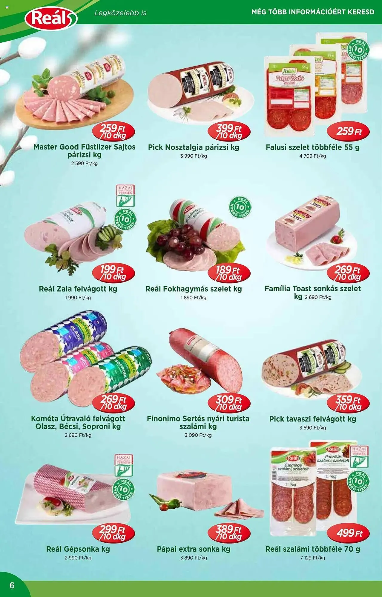 Katalógus Real akciós újság március 5.-tól március 16.-ig 2025. - Oldal 6
