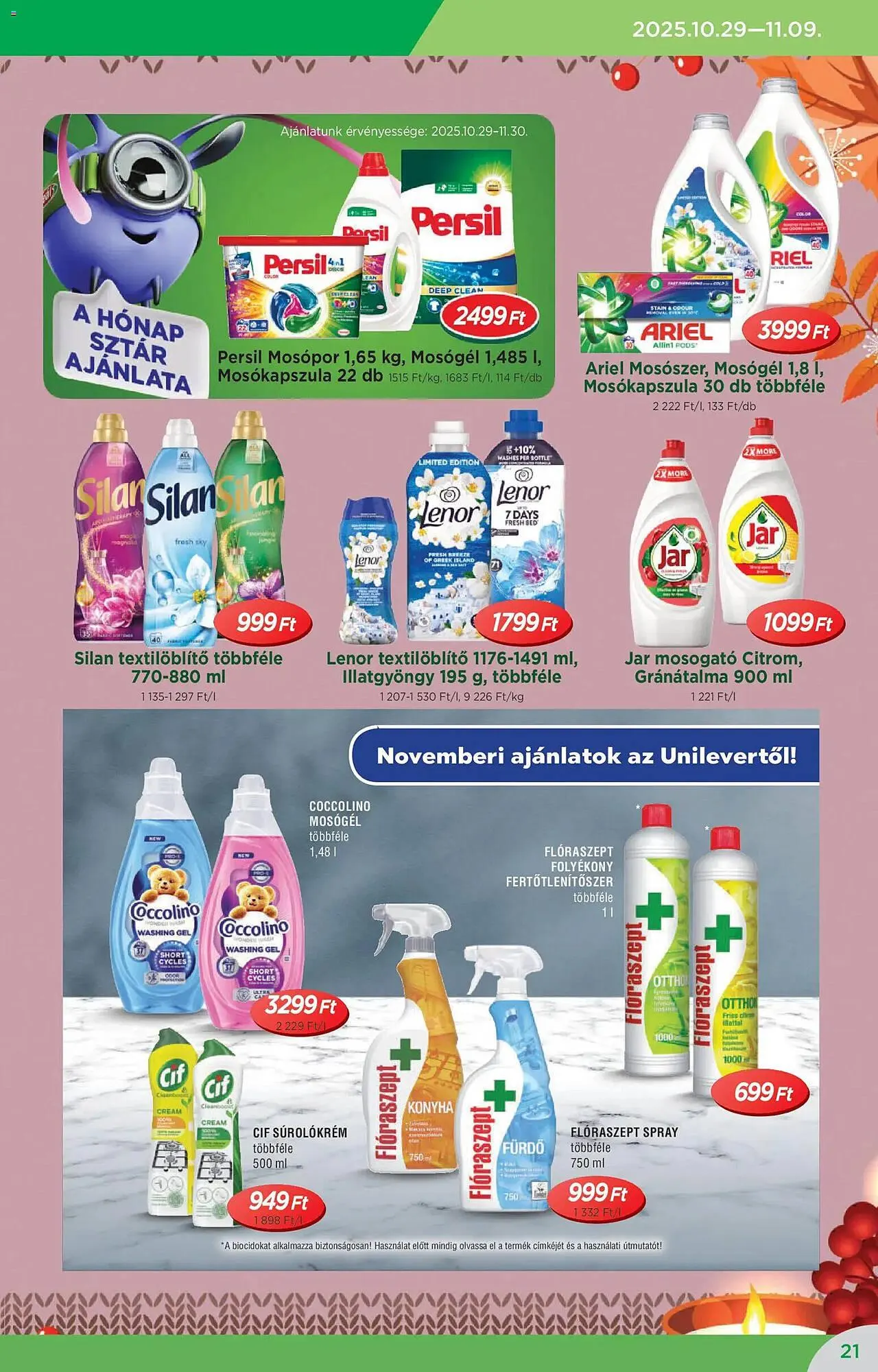 Katalógus Real akciós újság október 29.-tól november 9.-ig 2025. - Oldal 21