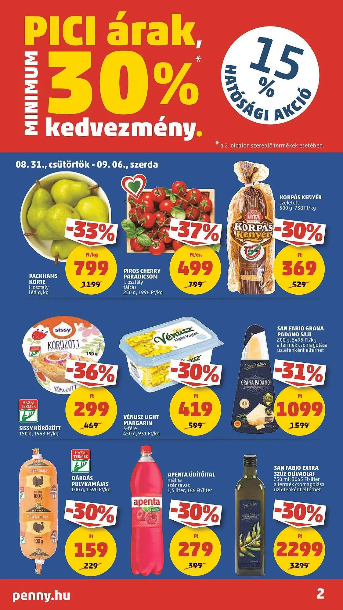 Katalógus PENNY akciós újság augusztus 31.-tól szeptember 6.-ig 2023. - Oldal 2