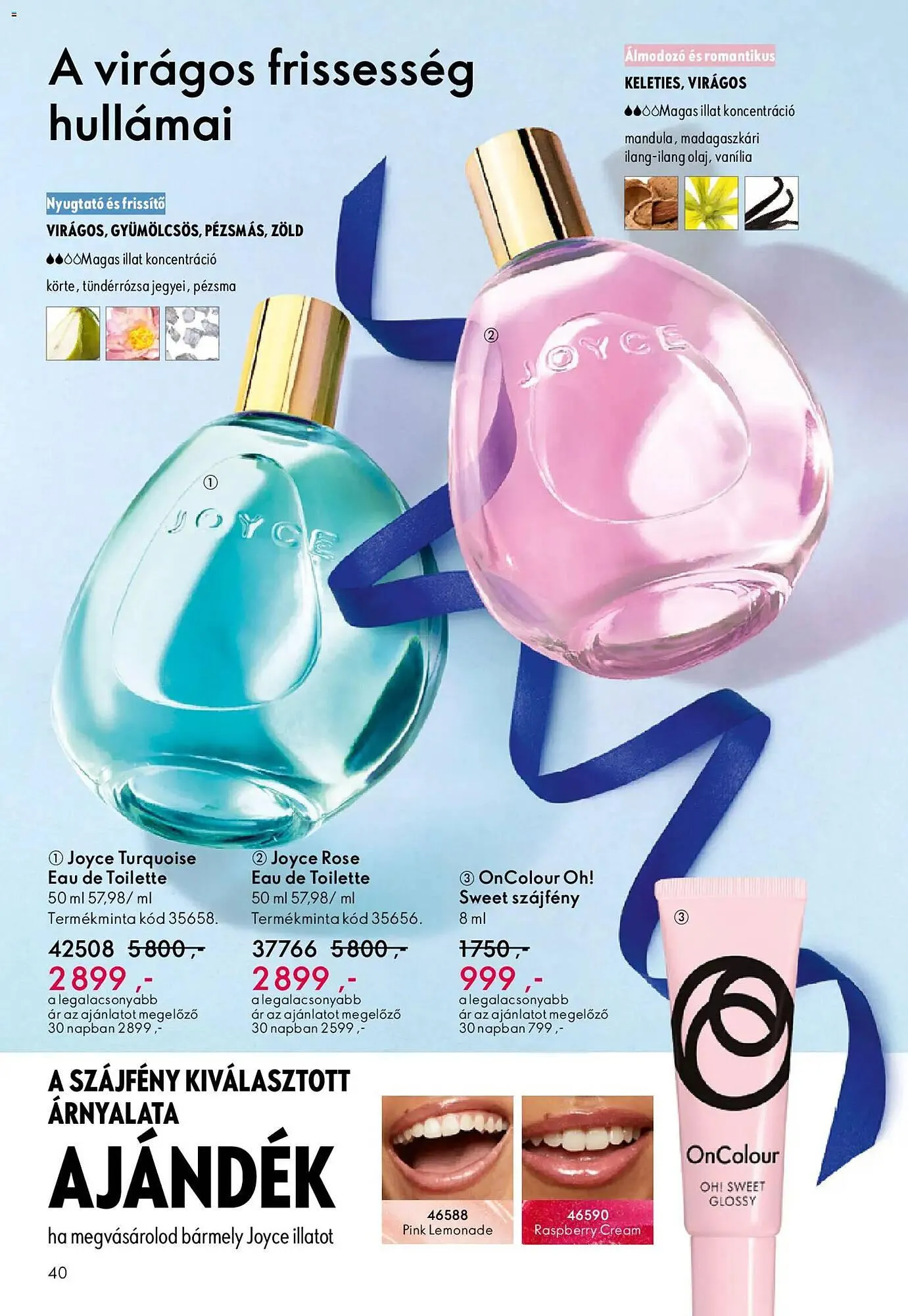 Katalógus Oriflame katalógus december 3.-tól december 23.-ig 2025. - Oldal 40