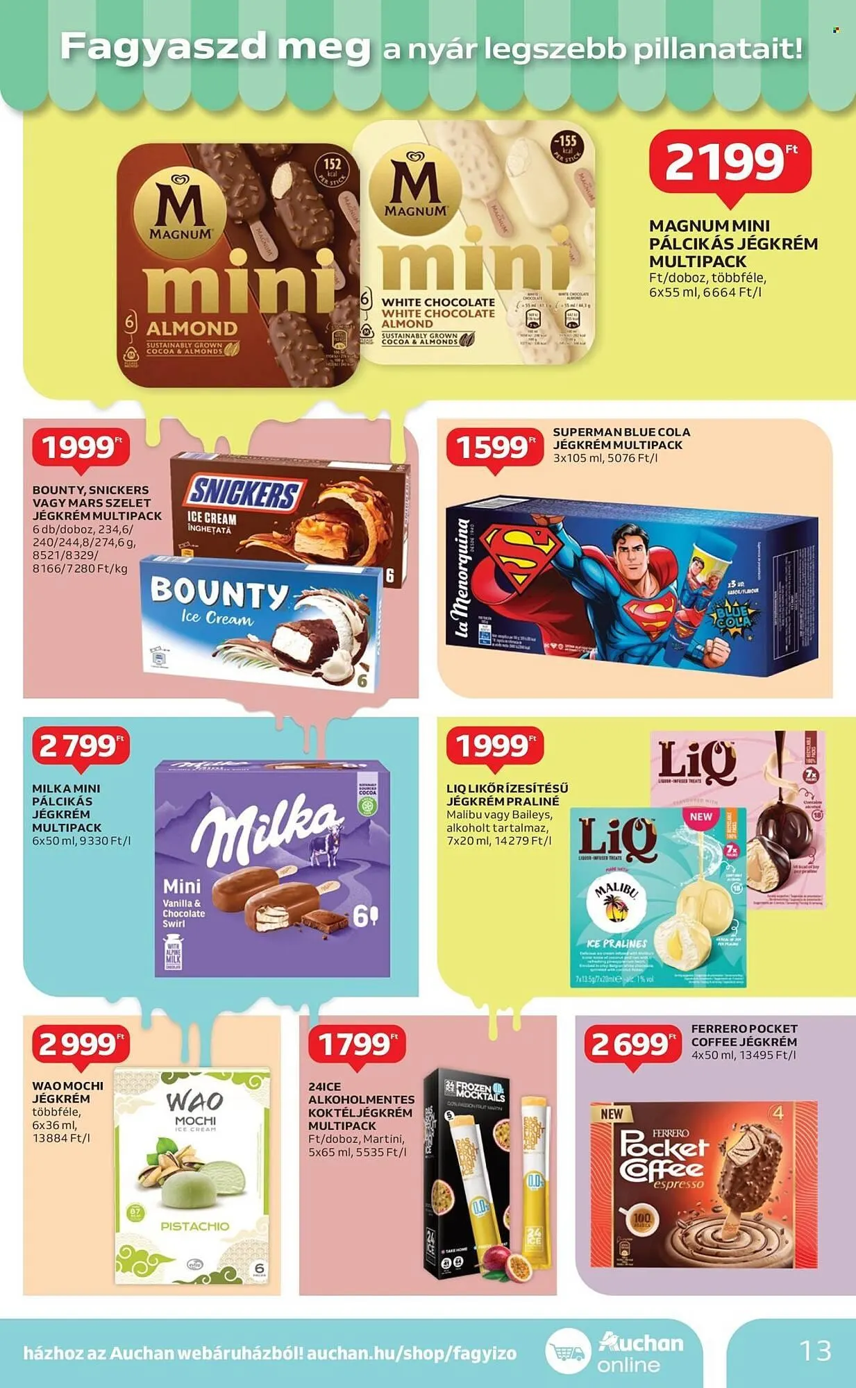 Katalógus Auchan akciós újság április 24.-tól május 21.-ig 2025. - Oldal 13