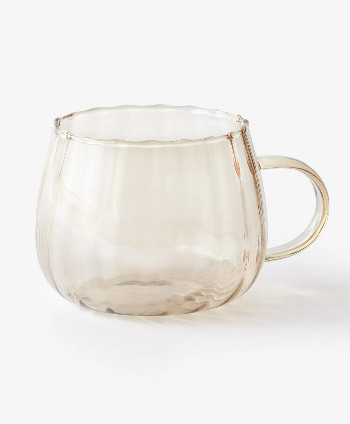 narancssárga üveg bögre