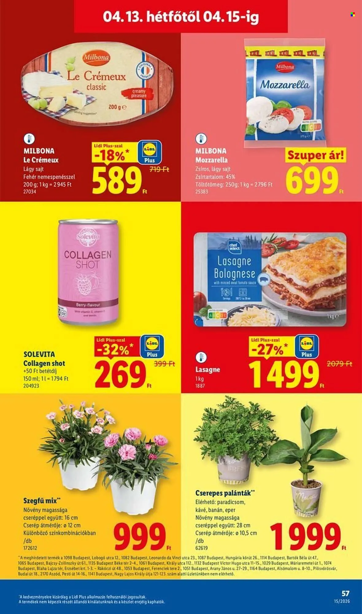 Katalógus Lidl akciós újság április 9.-tól április 15.-ig 2026. - Oldal 57