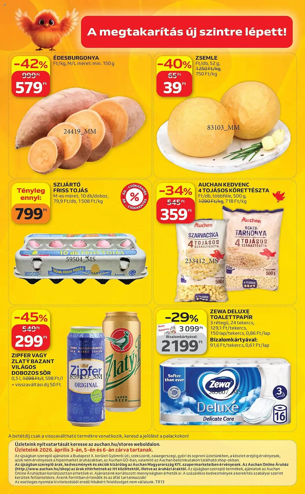 Katalógus Auchan akciós újság március 26.-tól április 8.-ig 2026. - Oldal 16