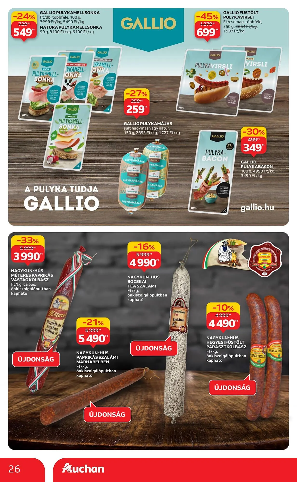 Katalógus Auchan akciós újság december 4.-tól december 10.-ig 2025. - Oldal 26