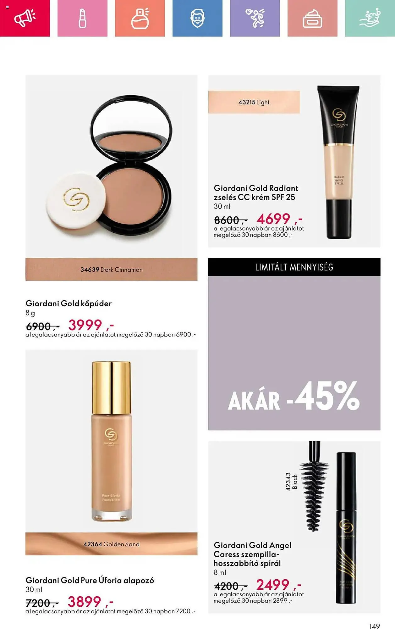 Katalógus Oriflame akciós újság július 27.-tól augusztus 16.-ig 2025. - Oldal 149