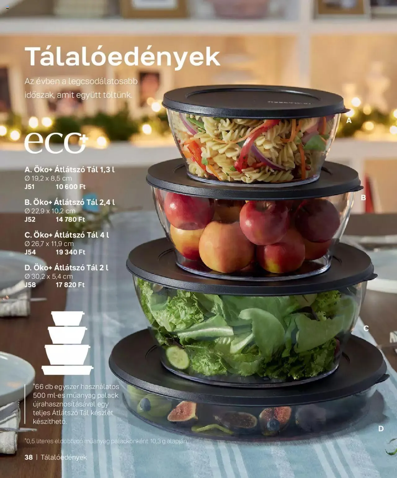 Katalógus Tupperware - Őszi & Téli Katalógus 2023/24 szeptember 1.-tól december 31.-ig 2023. - Oldal 38