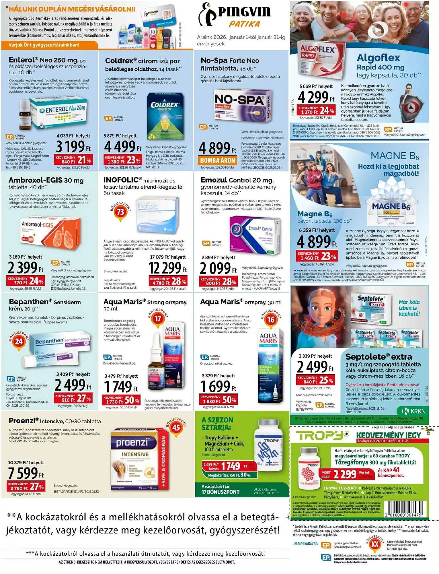 Katalógus Pingvin Patika akciós újság január 1.-tól január 31.-ig 2026. - Oldal 3