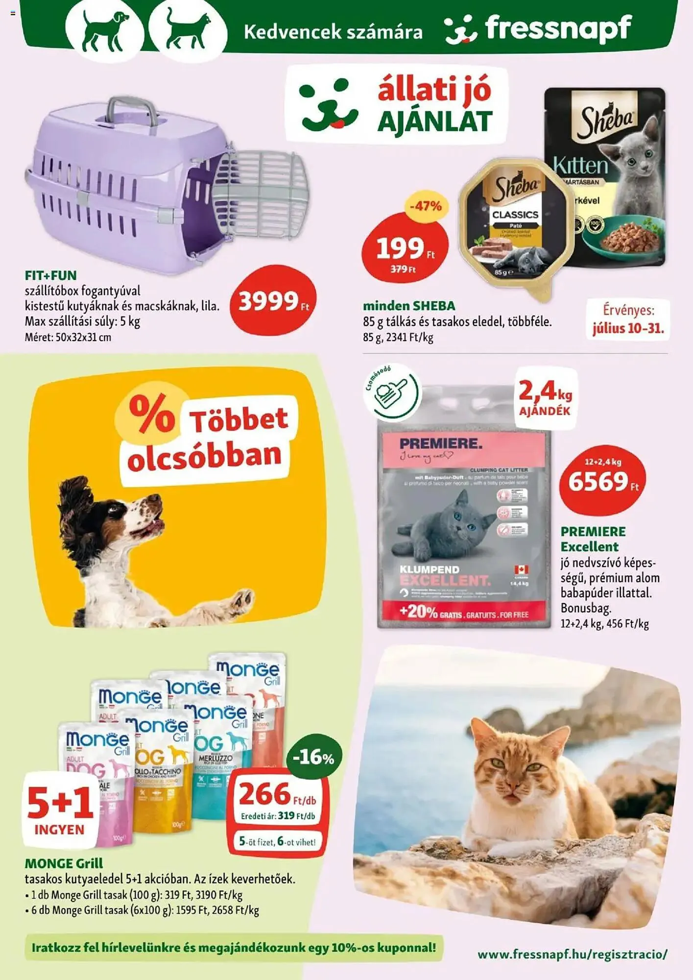 Katalógus Fressnapf akciós újság július 10.-tól július 31.-ig 2025. - Oldal 2