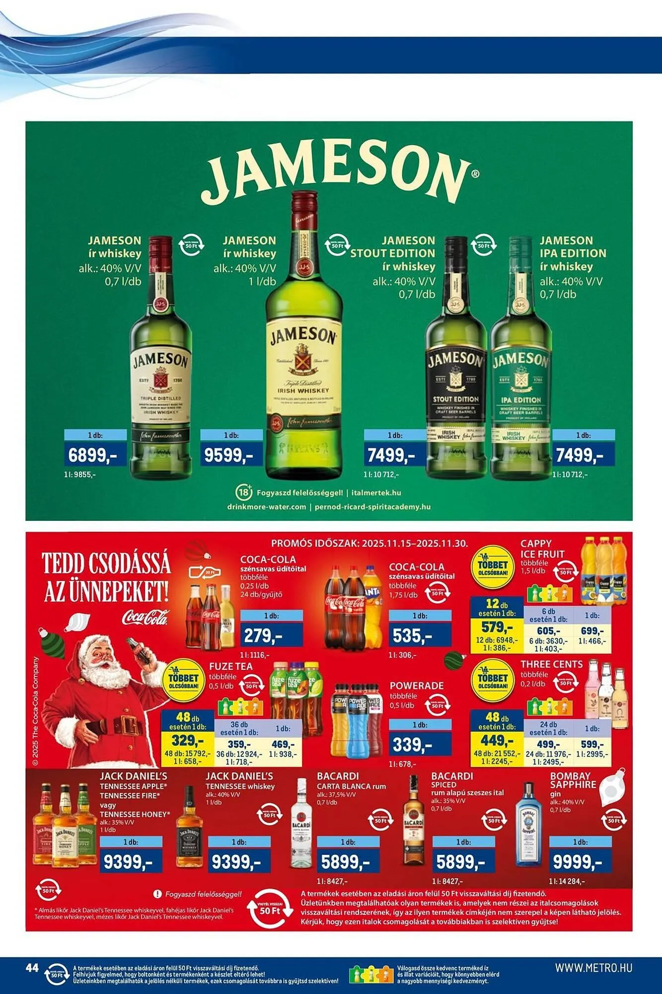 Katalógus Metro akciós újság november 15.-tól november 30.-ig 2025. - Oldal 44