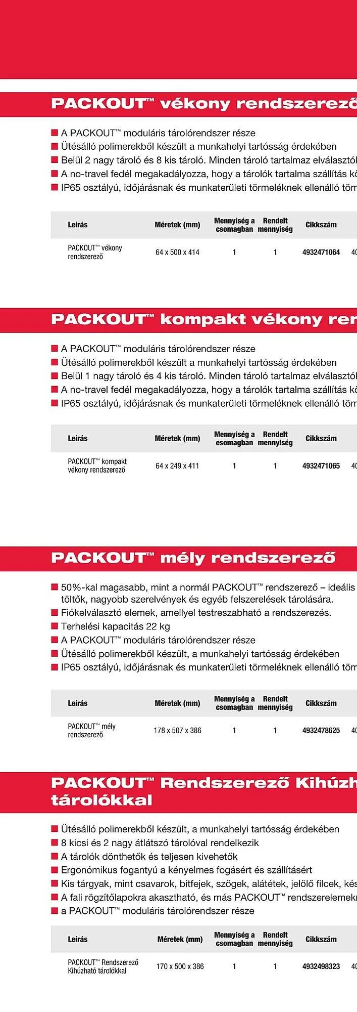 Katalógus Milwaukee akciós újság szeptember 16.-tól december 31.-ig 2025. - Oldal 716