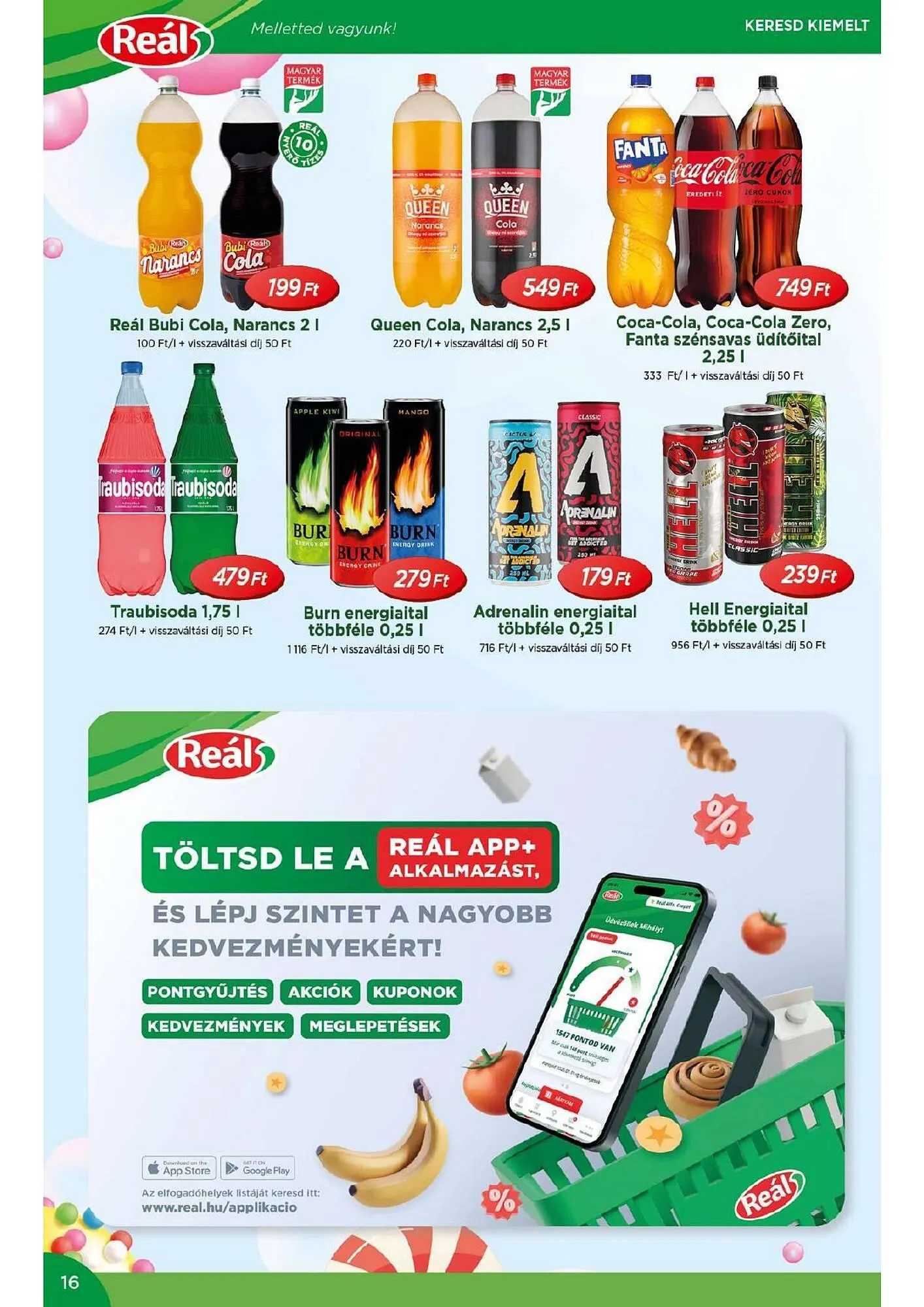Katalógus Real akciós újság május 7.-tól május 18.-ig 2025. - Oldal 16