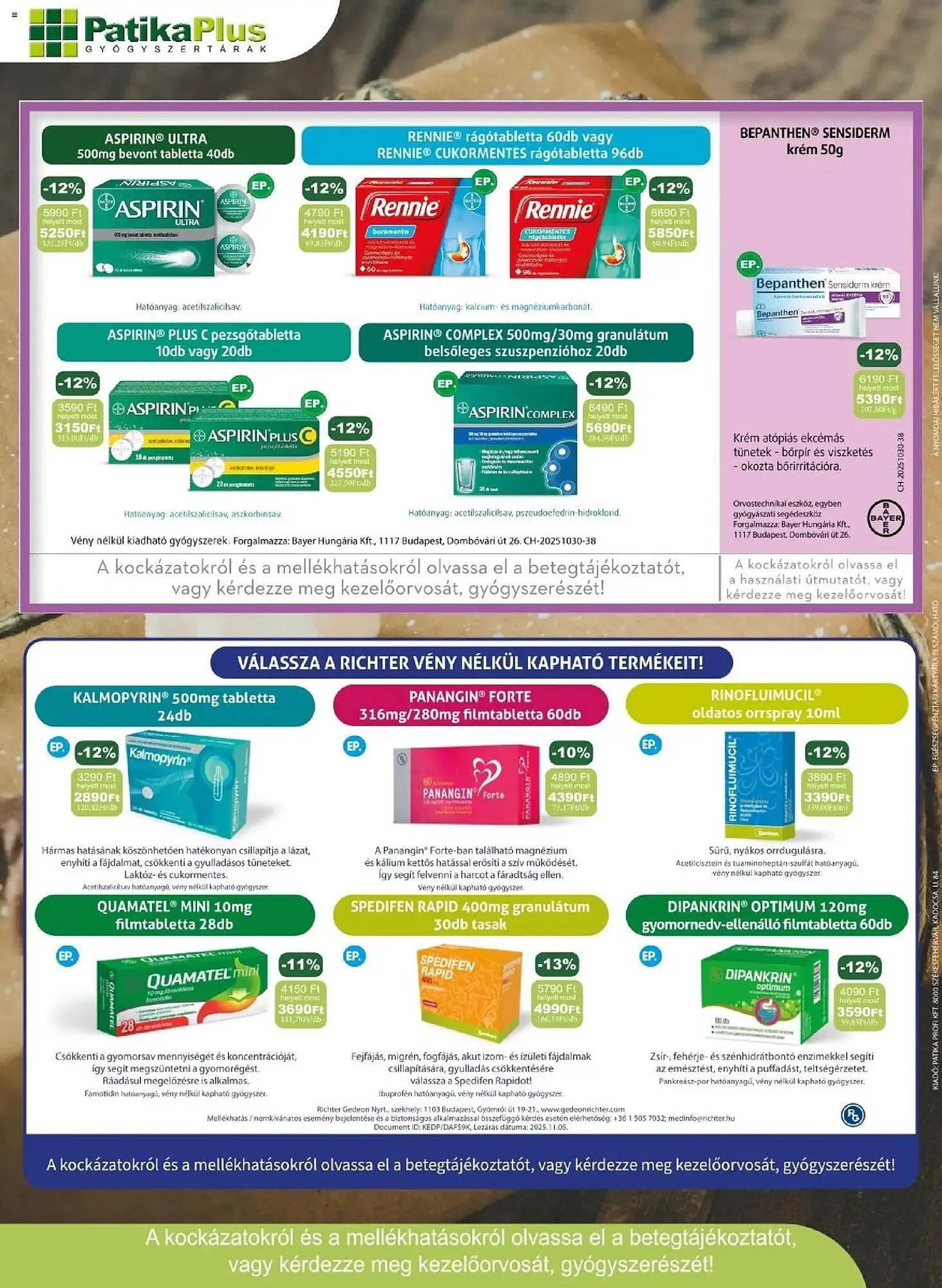 Katalógus PatikaPlus akciós újság december 1.-tól december 31.-ig 2025. - Oldal 4
