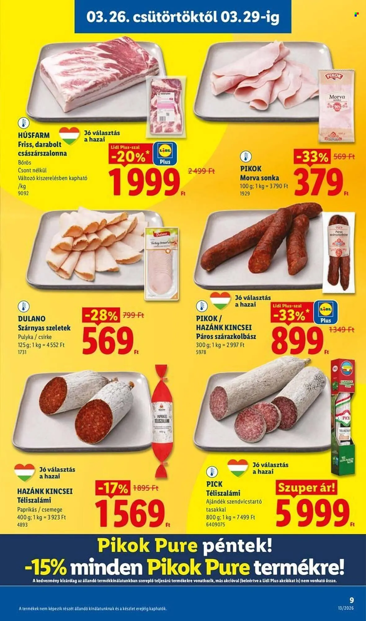 Katalógus Lidl akciós újság március 26.-tól április 1.-ig 2026. - Oldal 9