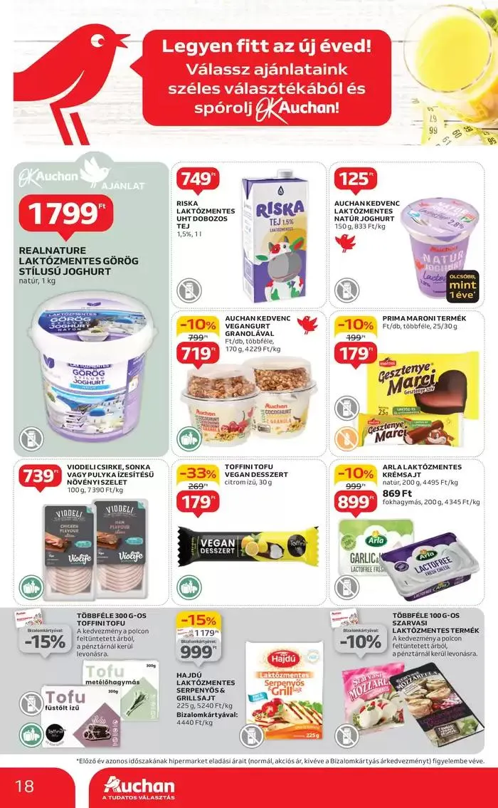 Katalógus Catalog Auchan január 6.-tól január 15.-ig 2025. - Oldal 18
