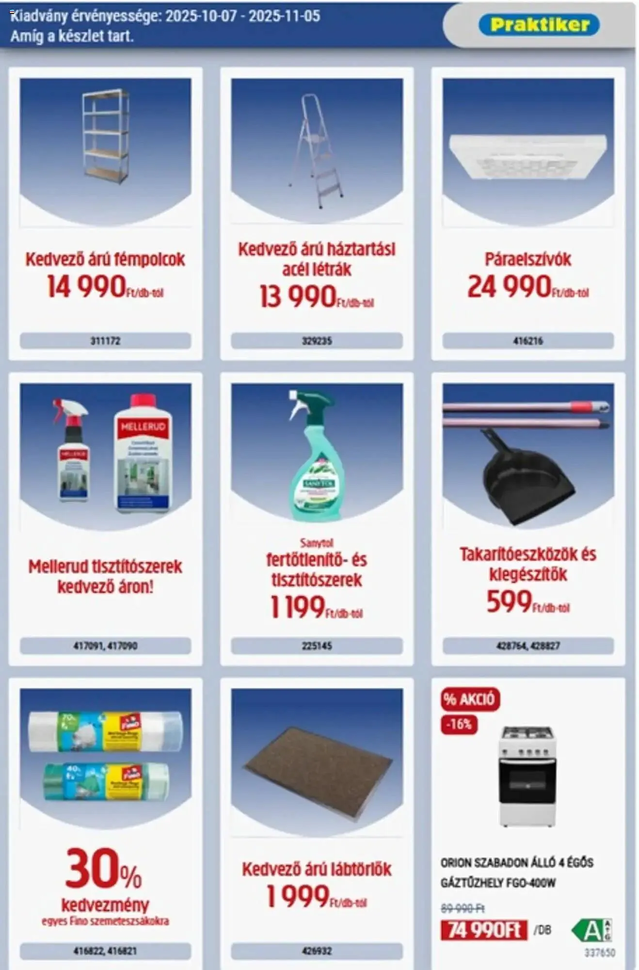 Katalógus Praktiker akciós újság október 7.-tól november 5.-ig 2025. - Oldal 31