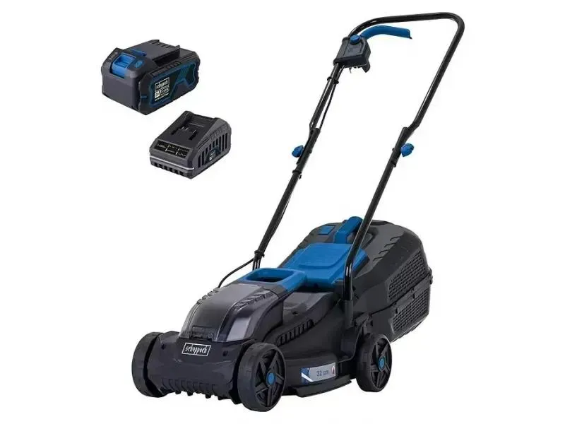 SCHEPPACH IXES BC-MP320-X - akkus fűnyíró (20V, 4.0Ah, akkuval és töltővel)