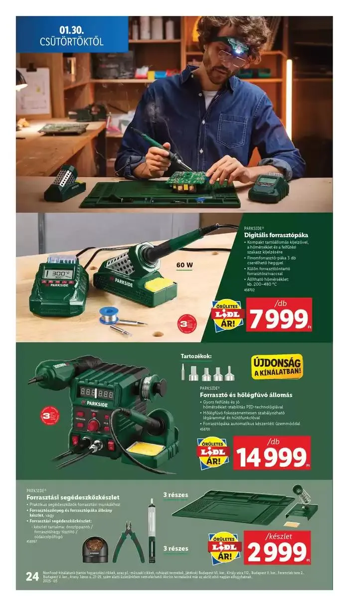 Katalógus Akciós újság – 05. hét január 30.-tól február 5.-ig 2025. - Oldal 24