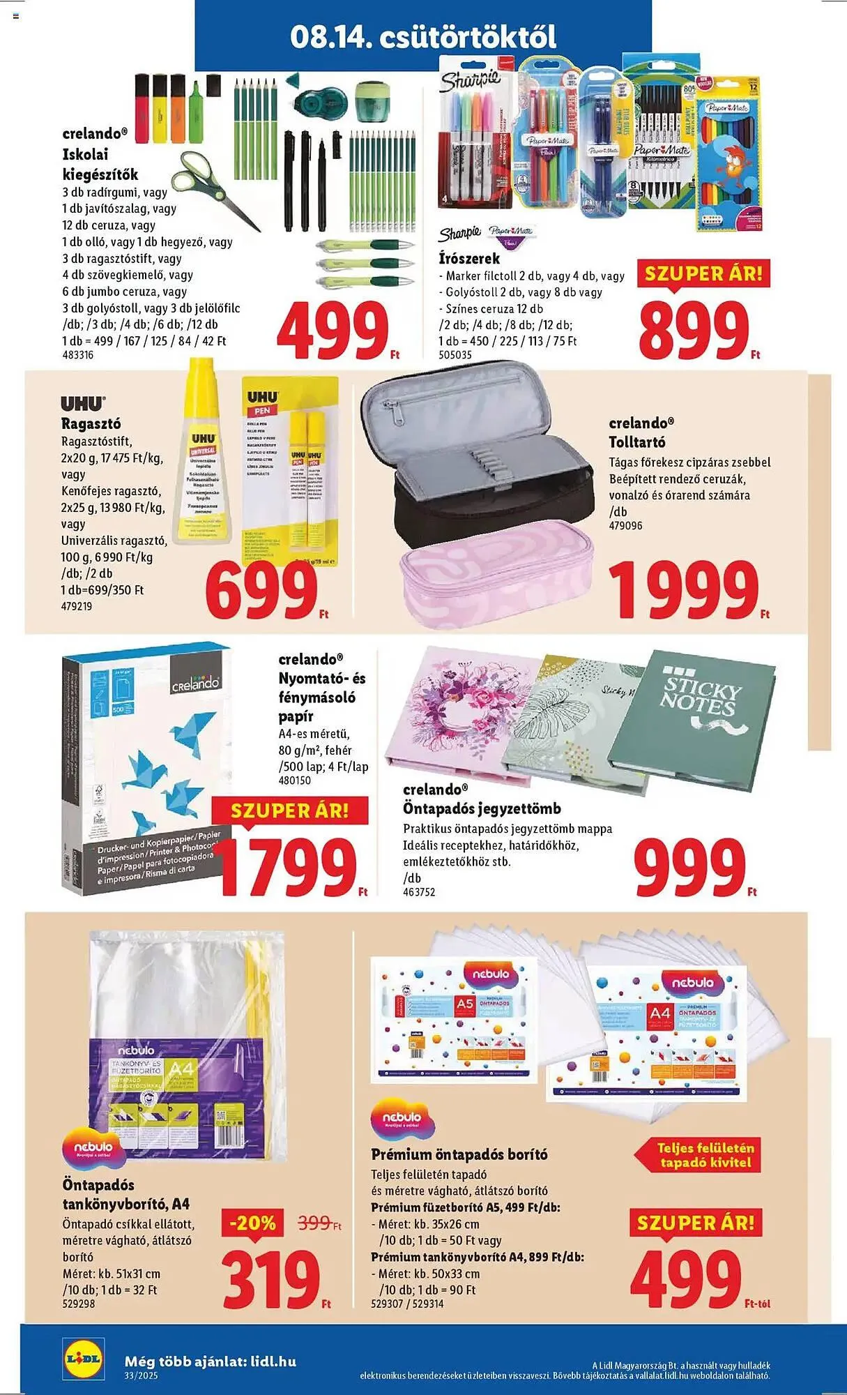 Katalógus Lidl akciós újság augusztus 14.-tól augusztus 20.-ig 2025. - Oldal 8