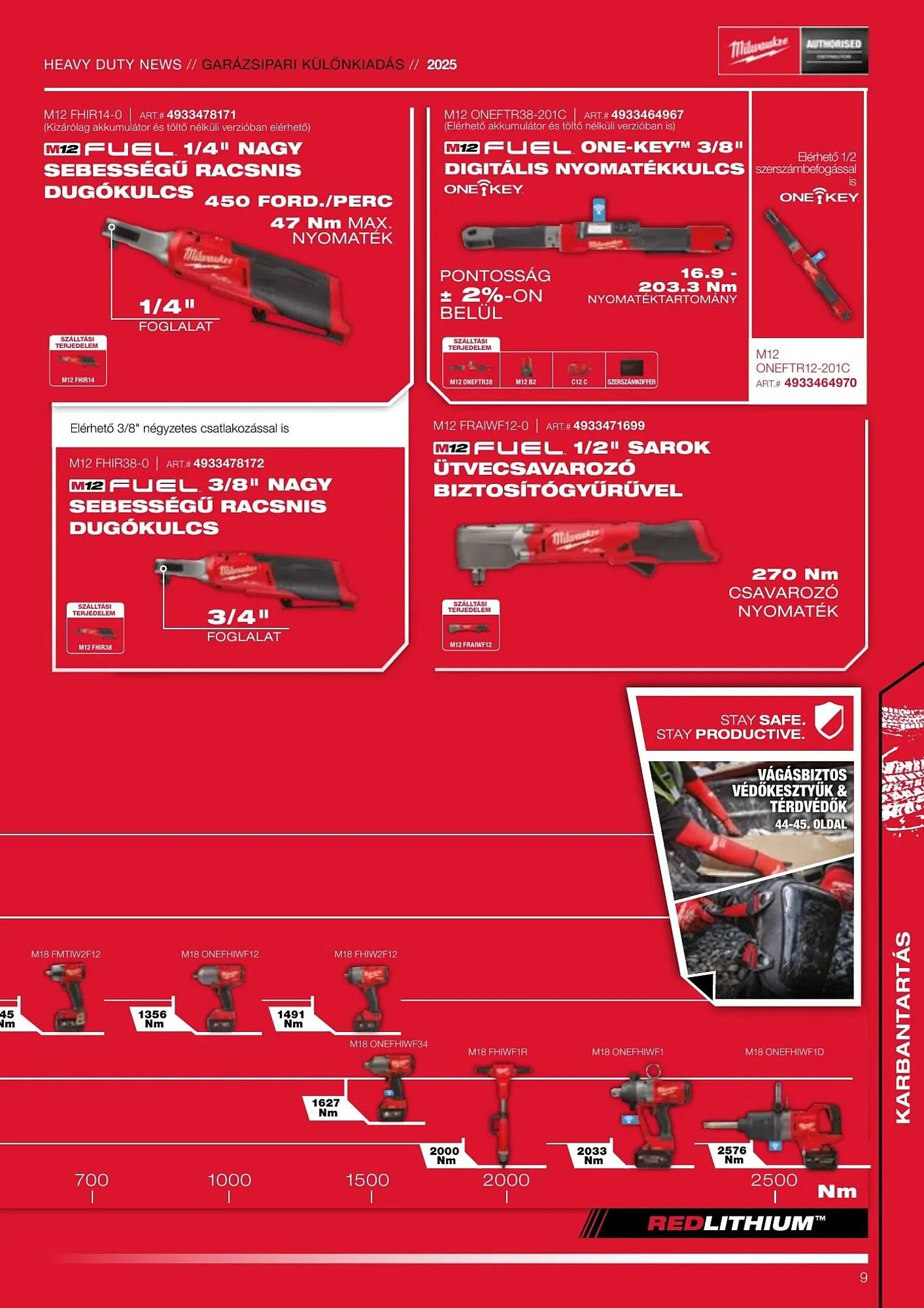 Katalógus Milwaukee akciós újság szeptember 16.-tól december 31.-ig 2025. - Oldal 9