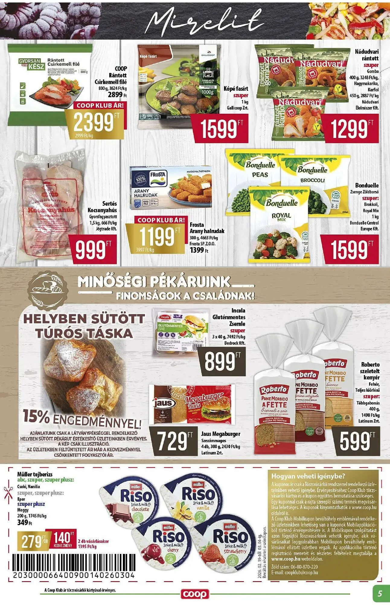 Katalógus Coop akciós újság február 19.-tól február 25.-ig 2026. - Oldal 5