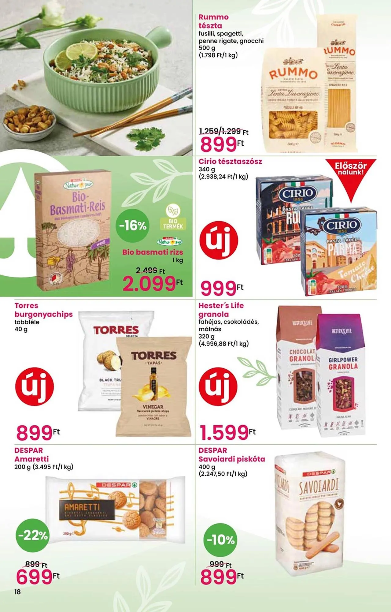 Katalógus Spar akciós újság március 26.-tól április 22.-ig 2025. - Oldal 18