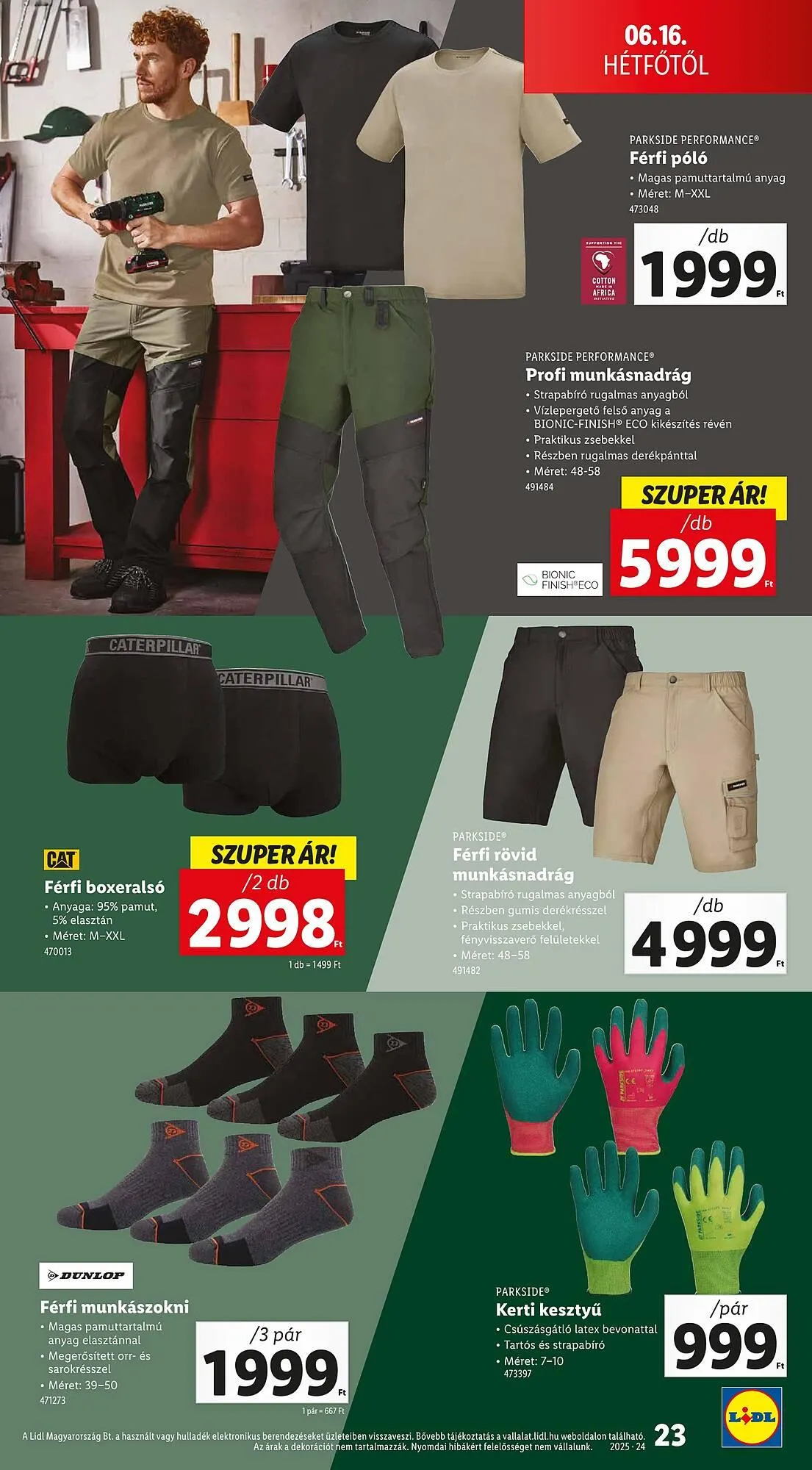 Katalógus Lidl akciós újság június 12.-tól június 18.-ig 2025. - Oldal 23