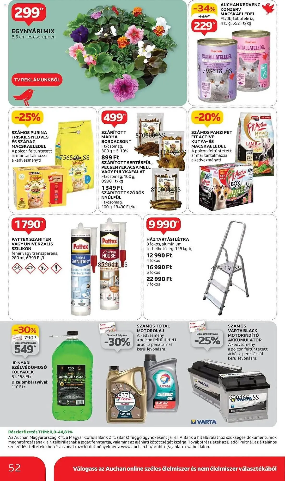 Katalógus Auchan akciós újság április 10.-tól április 16.-ig 2025. - Oldal 52