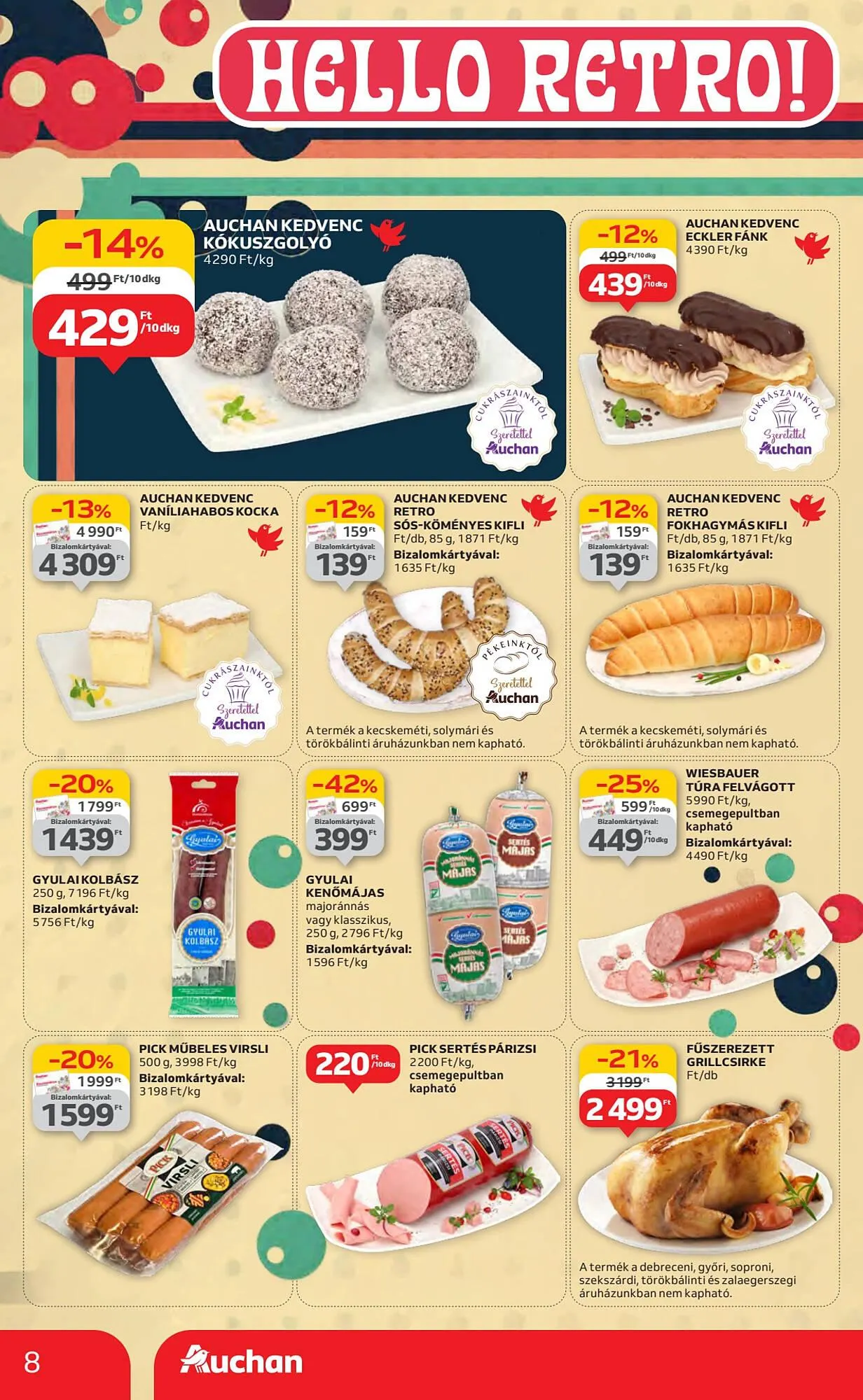 Katalógus Auchan akciós újság július 17.-tól július 23.-ig 2025. - Oldal 8