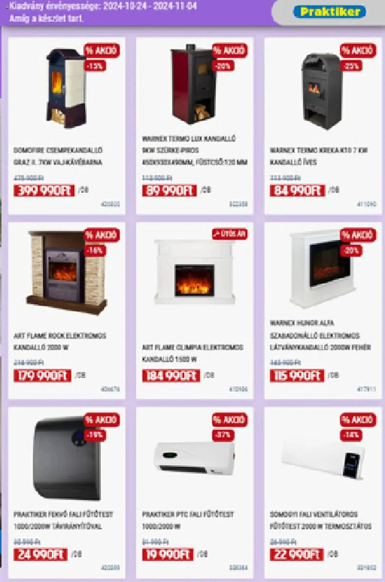 Katalógus Praktiker akciós újság október 24.-tól november 4.-ig 2024. - Oldal 5