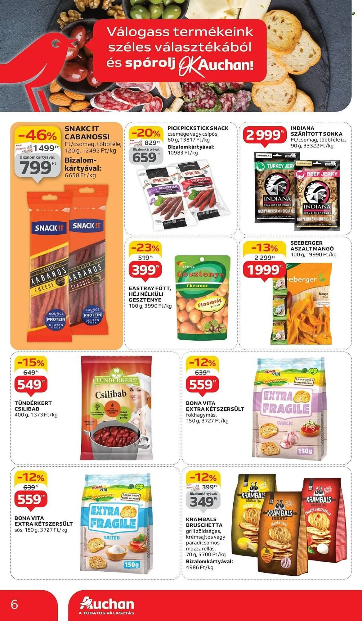 Katalógus Auchan akciós újság június 5.-tól június 18.-ig 2025. - Oldal 6