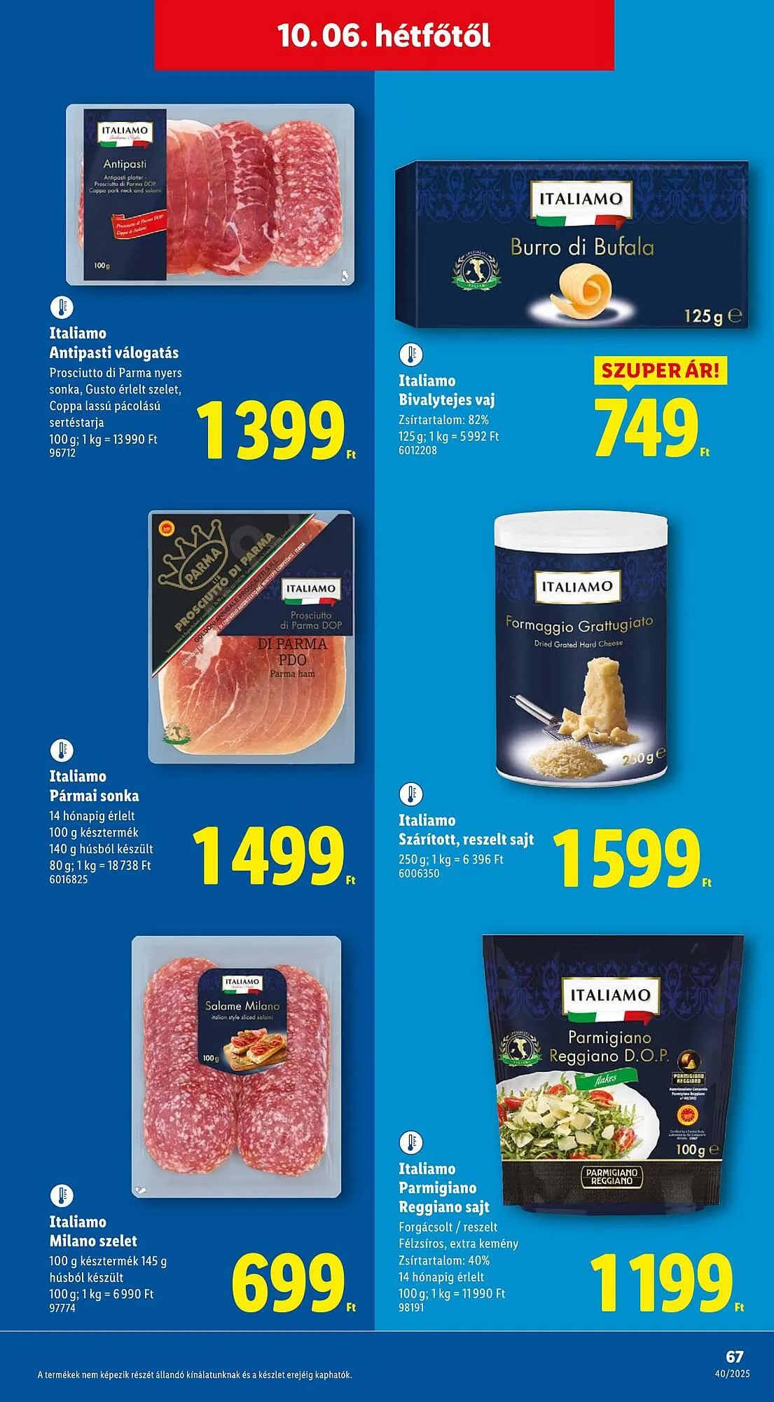 Katalógus Lidl akciós újság október 2.-tól október 8.-ig 2025. - Oldal 67