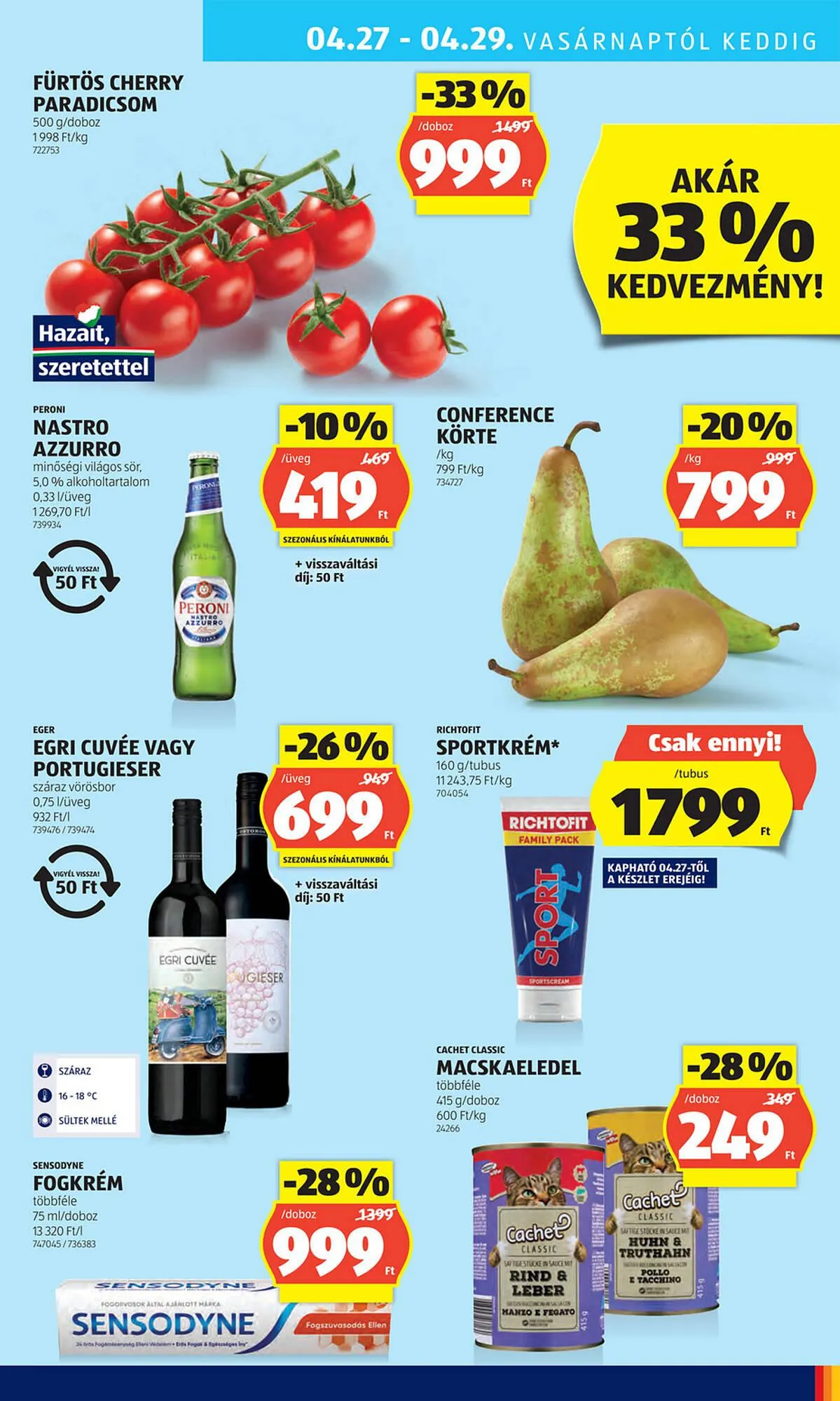 Katalógus ALDI akciós újság április 24.-tól április 29.-ig 2025. - Oldal 33