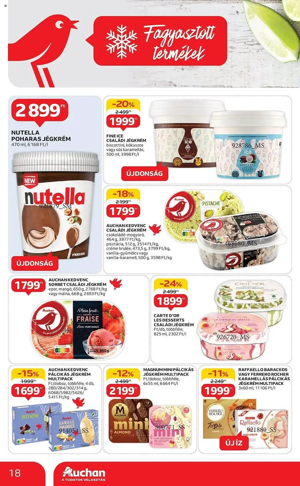 Katalógus Auchan akciós újság április 3.-tól április 9.-ig 2025. - Oldal 18