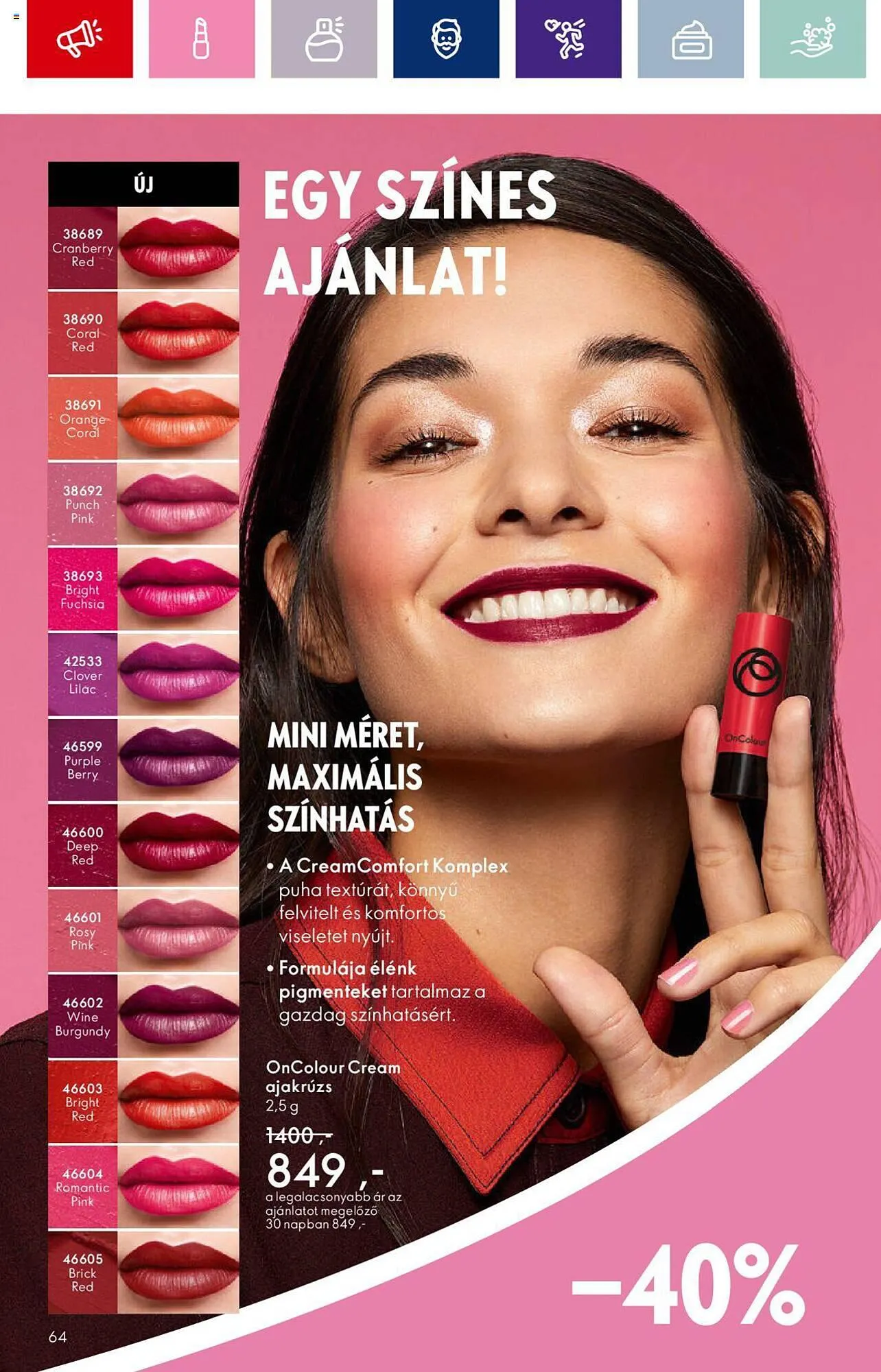 Katalógus Oriflame akciós újság szeptember 20.-tól október 10.-ig 2023. - Oldal 64