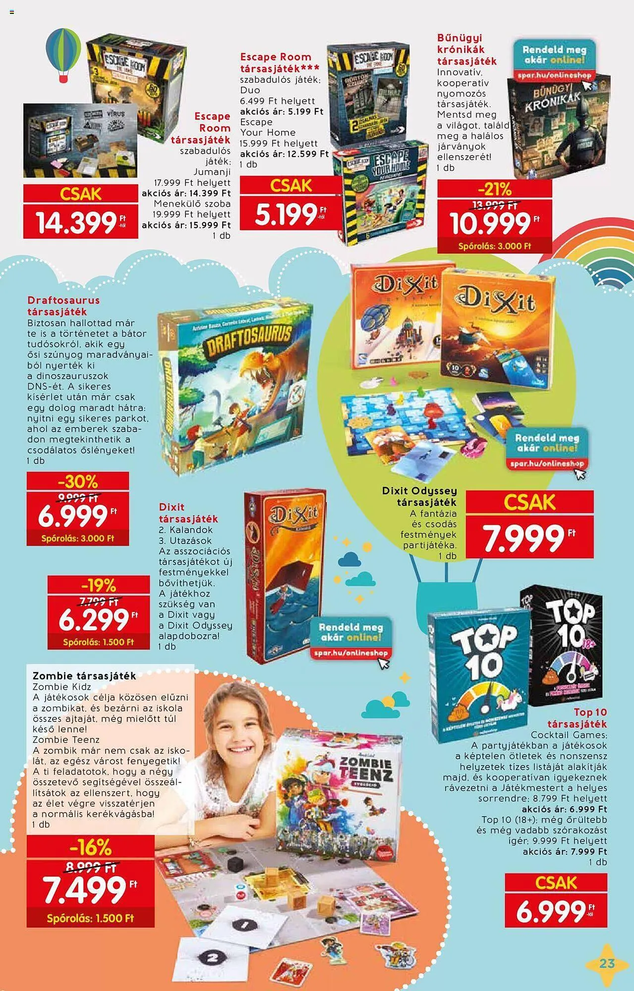 Katalógus Interspar akciós újság november 15.-tól december 24.-ig 2023. - Oldal 23
