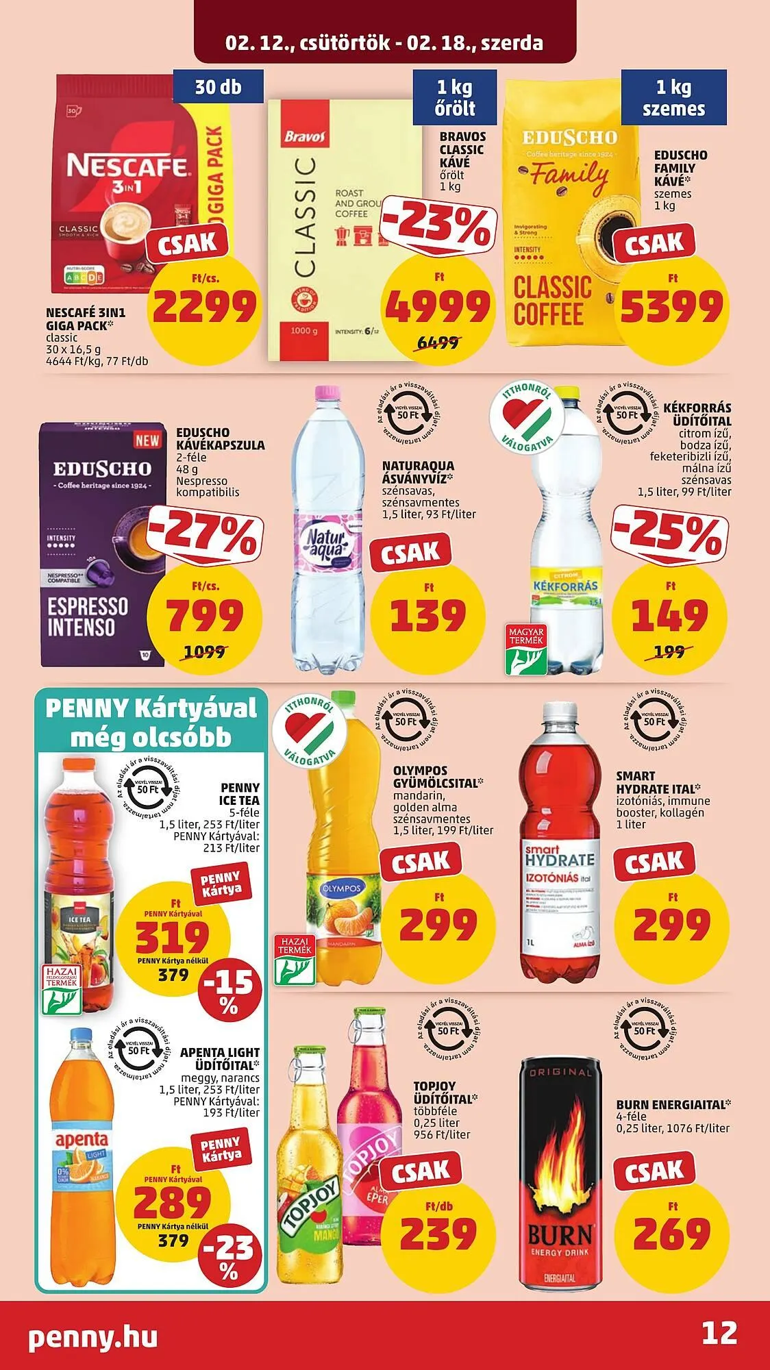 Katalógus PENNY akciós újság február 12.-tól február 18.-ig 2026. - Oldal 16