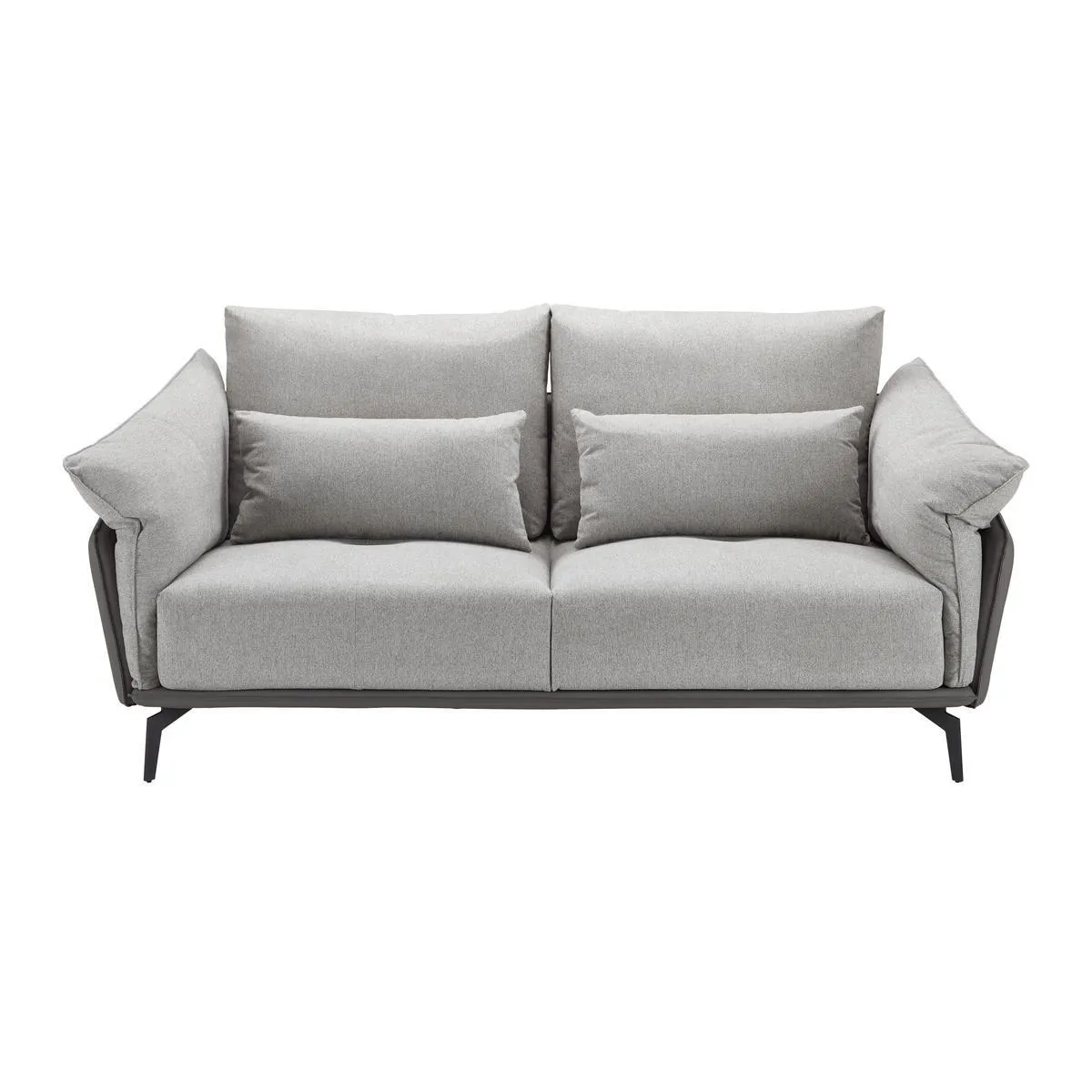 pohovka s vankúšmi Elicia Sivá