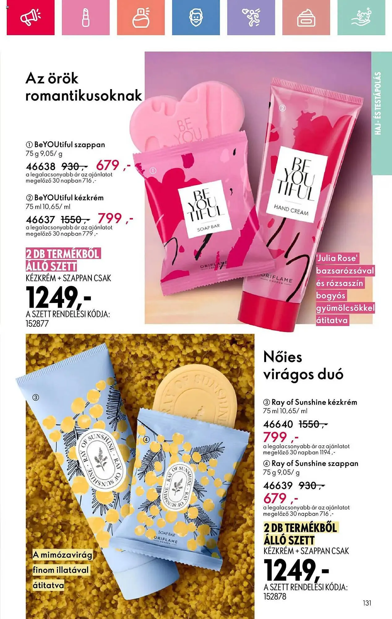 Katalógus Oriflame akciós újság május 4.-tól május 24.-ig 2025. - Oldal 131