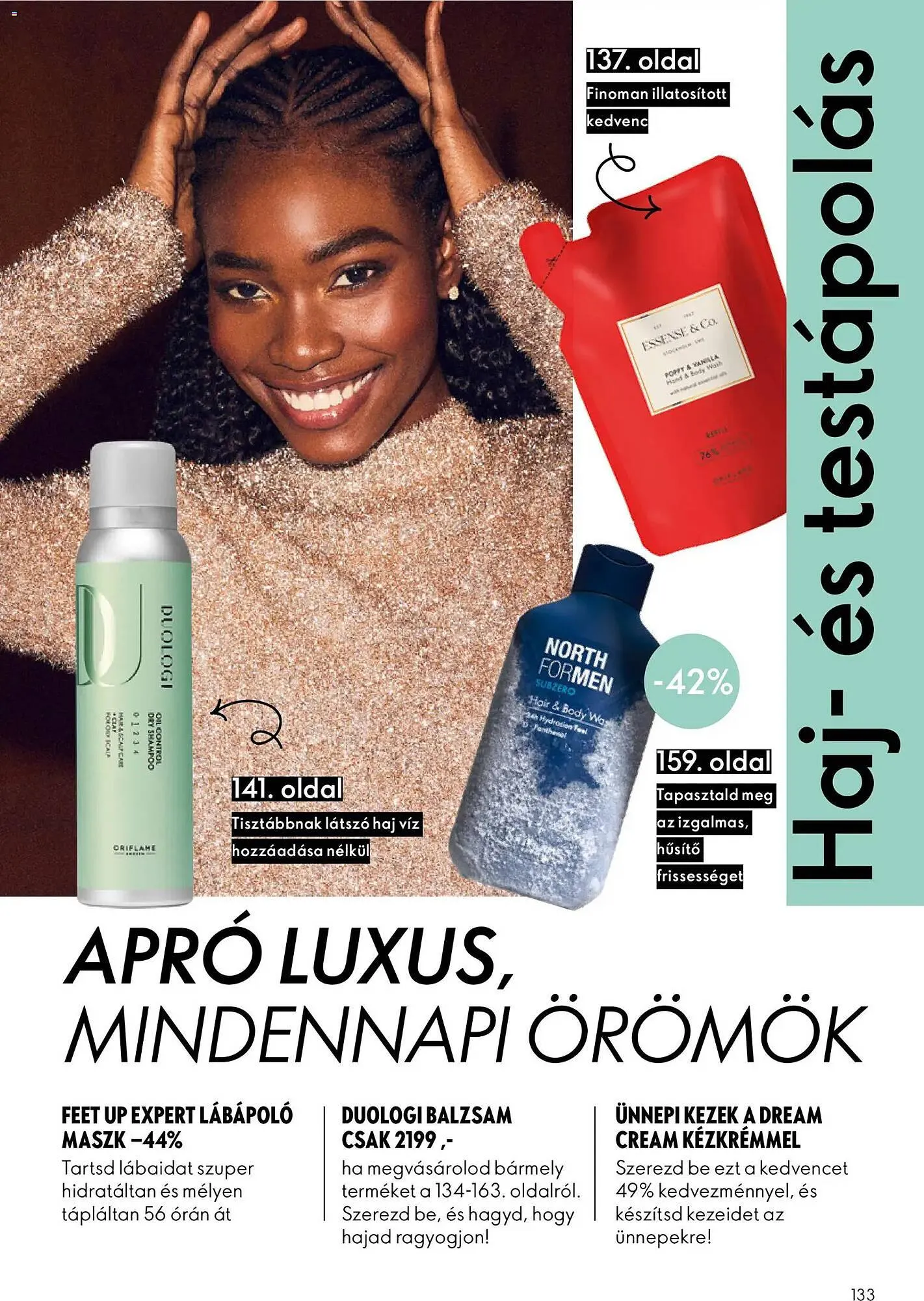 Katalógus Oriflame katalógus november 12.-tól december 2.-ig 2025. - Oldal 133