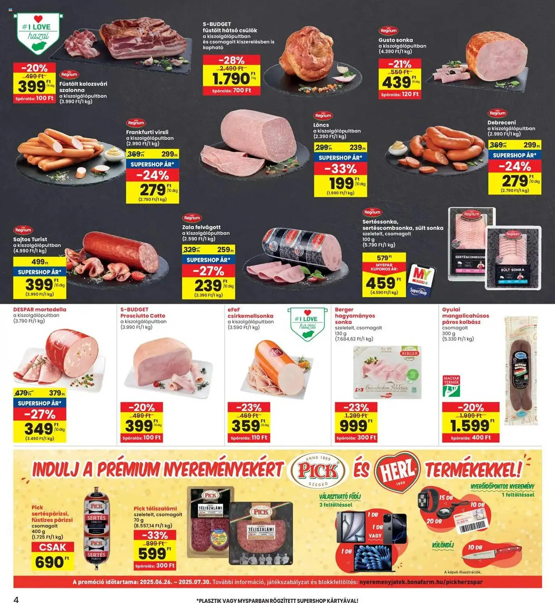 Katalógus Interspar akciós újság július 3.-tól július 9.-ig 2025. - Oldal 4