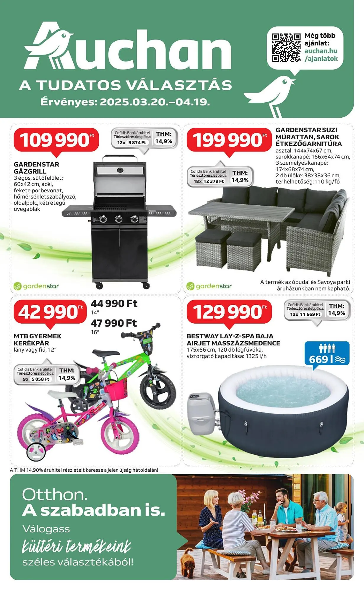 Katalógus Auchan akciós újság március 20.-tól április 19.-ig 2025. - Oldal 1
