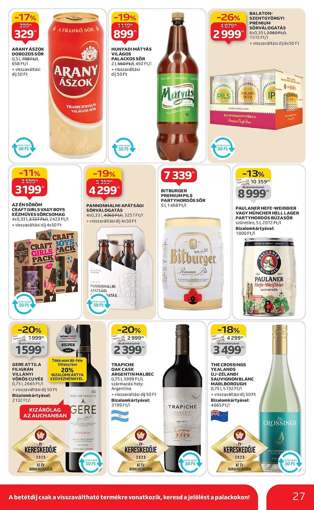 Katalógus Auchan akciós újság január 8.-tól január 14.-ig 2026. - Oldal 27