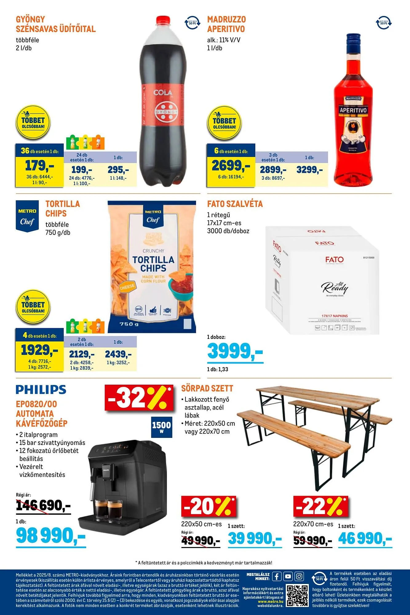 Katalógus Metro akciós újság augusztus 1.-tól augusztus 31.-ig 2025. - Oldal 20