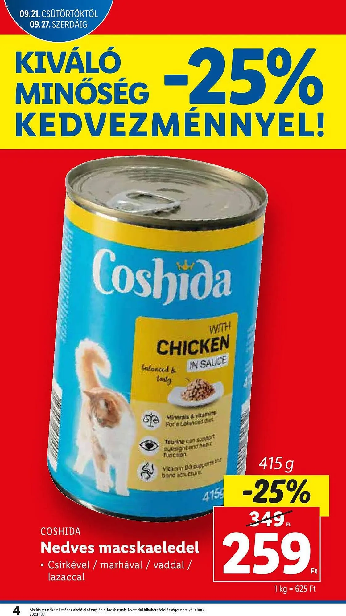Katalógus Lidl akciós újság szeptember 21.-tól szeptember 27.-ig 2023. - Oldal 4