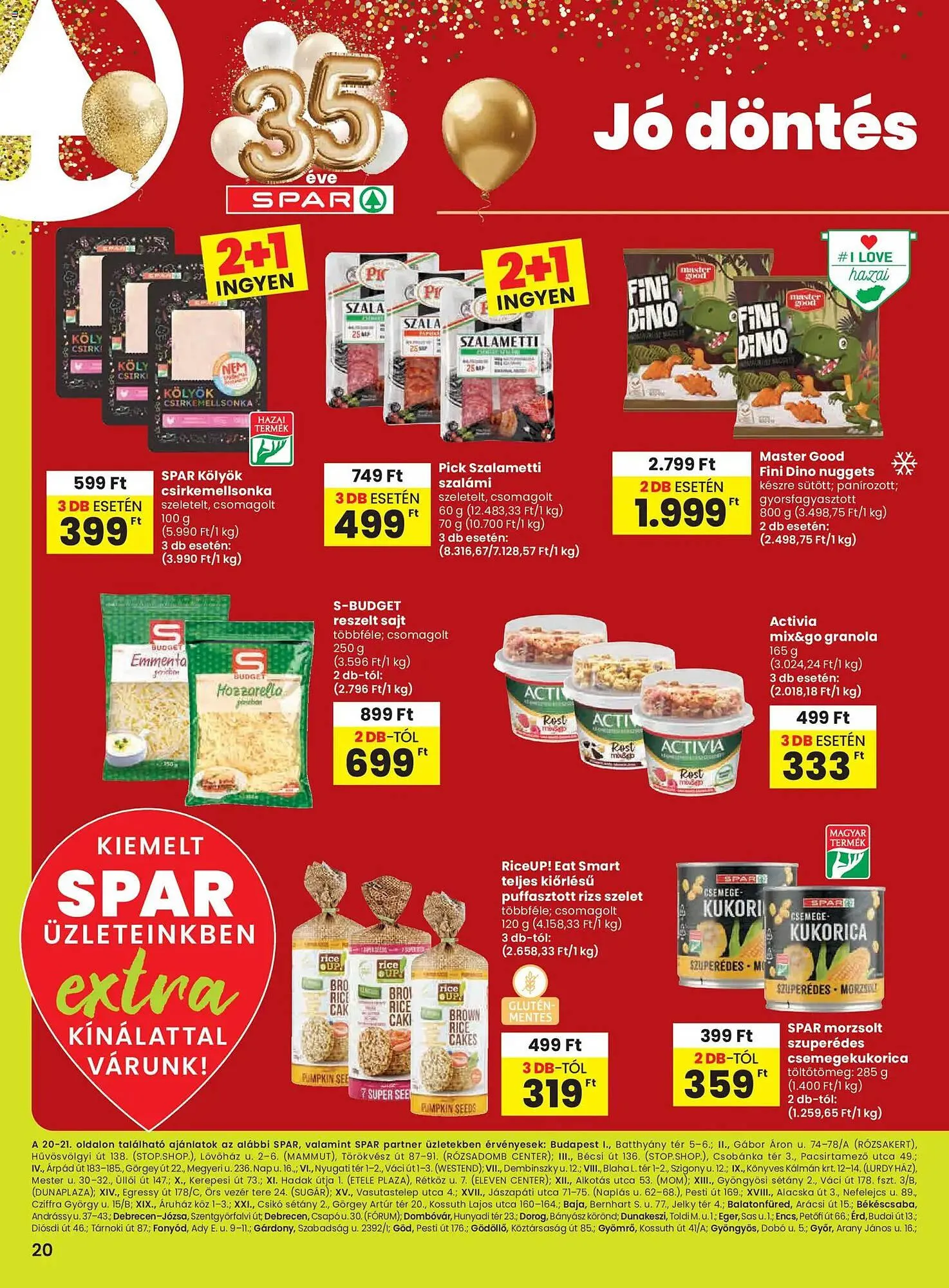 Katalógus Spar akciós újság március 26.-tól április 8.-ig 2026. - Oldal 1