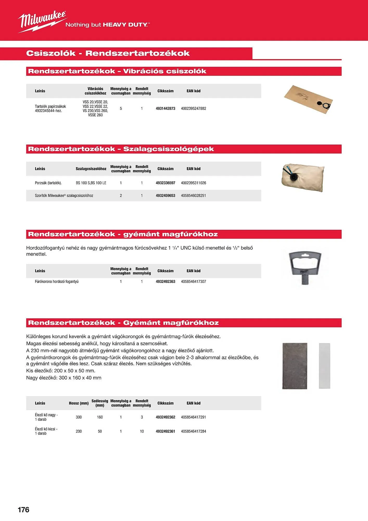 Katalógus Milwaukeetool akciós újság augusztus 14.-tól december 31.-ig 2024. - Oldal 176
