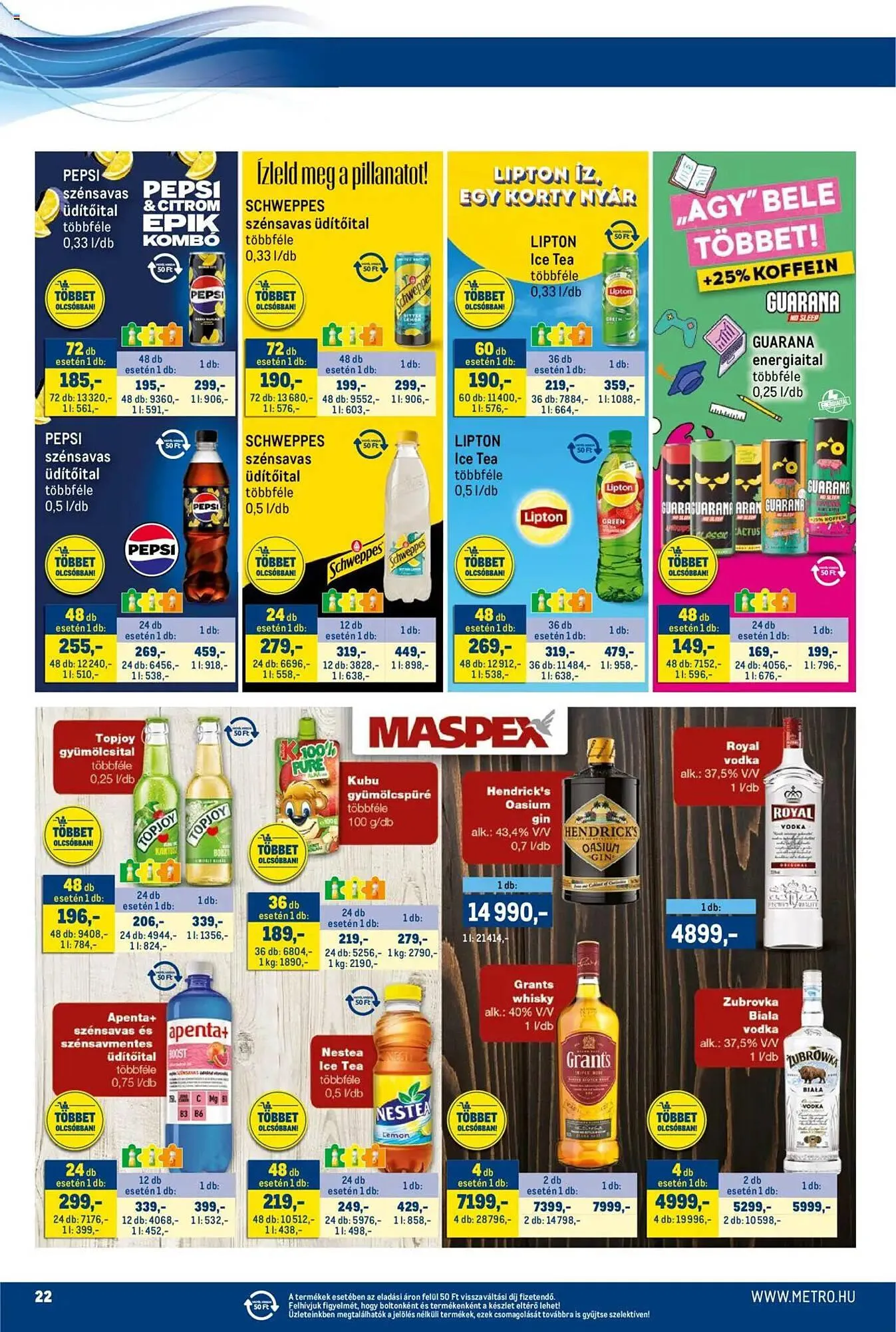 Katalógus Metro akciós újság augusztus 1.-tól augusztus 14.-ig 2025. - Oldal 22